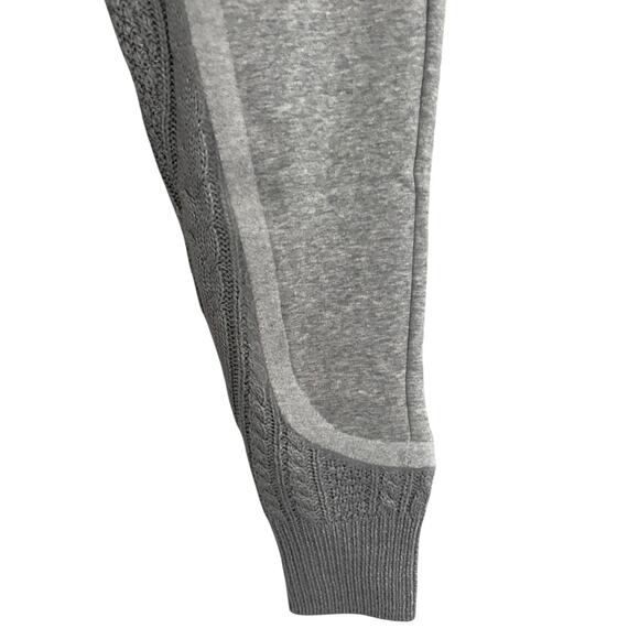Twenty Montréal Knit Panel Joggers Gray Sweatpants Women’s Size Small NWT - Picture 7 of 10